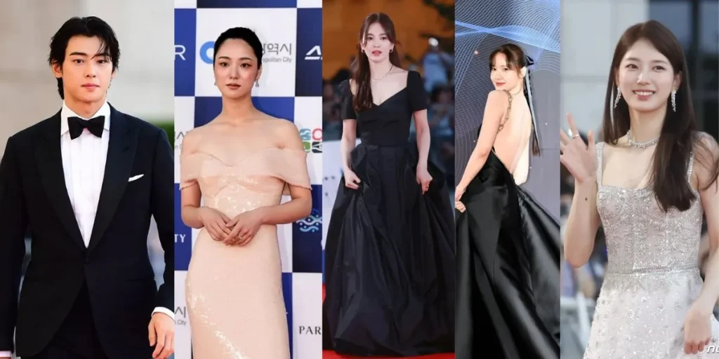 Best-dressed celebrities at blue dragon series award