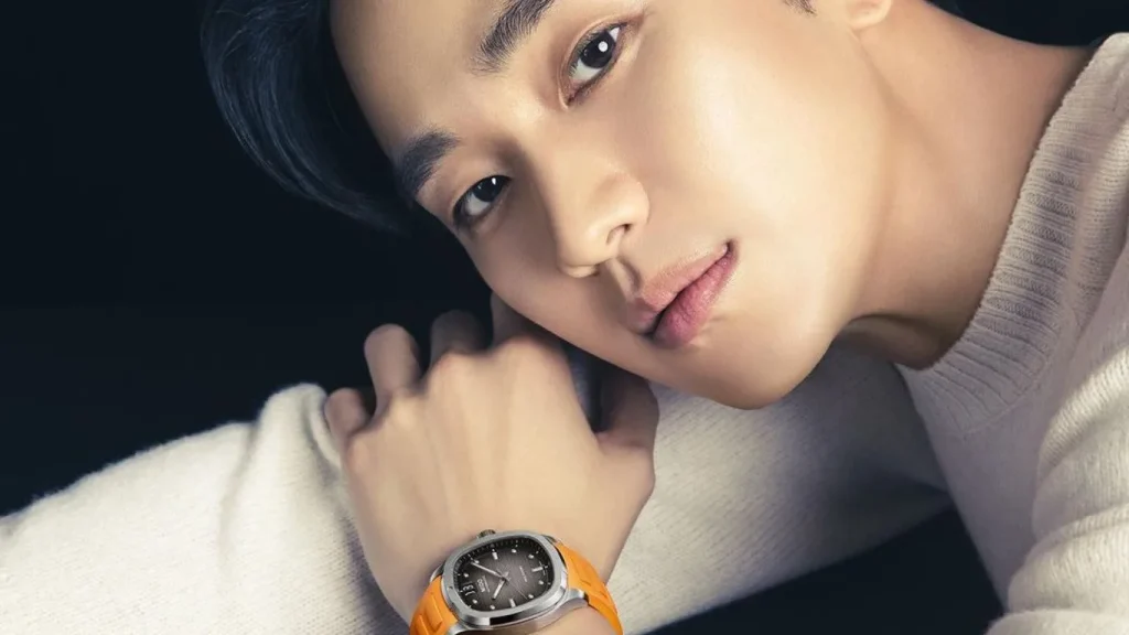 Kim Soo Hyun models mido watches