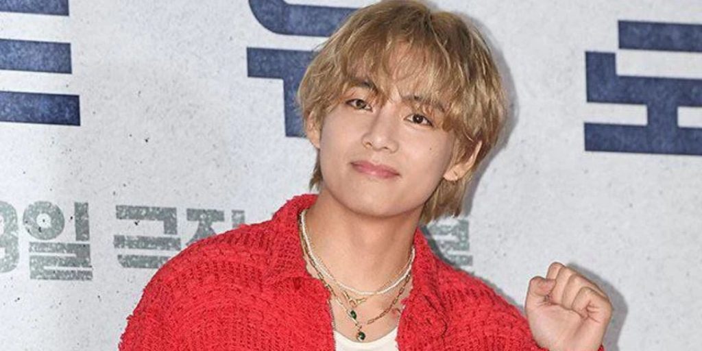 BTS V at the premiere of Concrete Utopia in Seoul