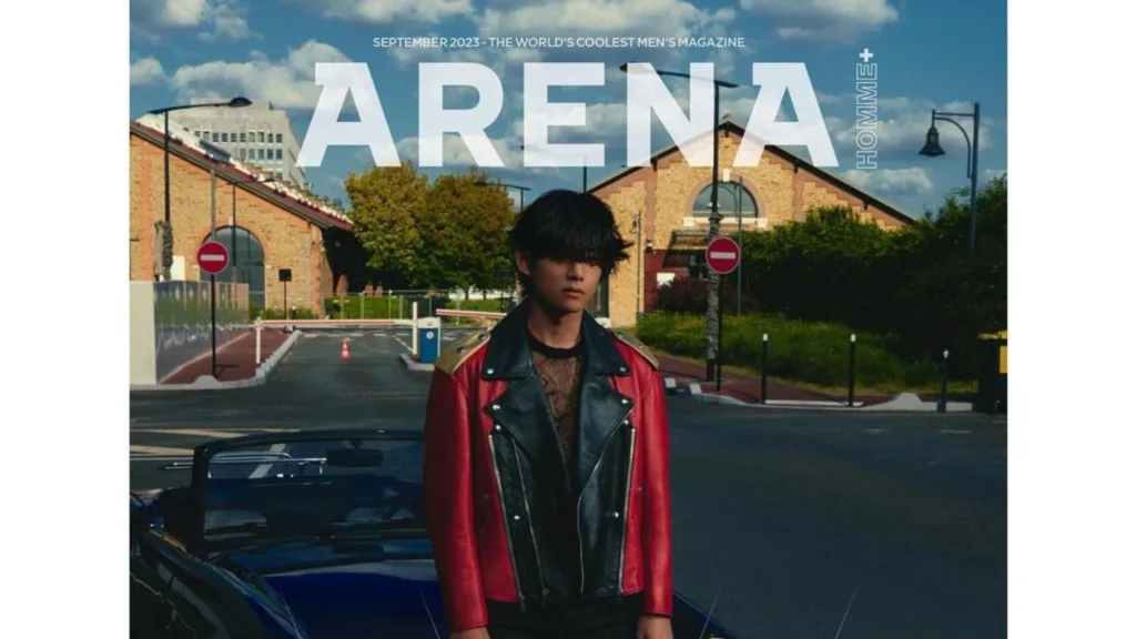 Kim taehyung for Arena Korea