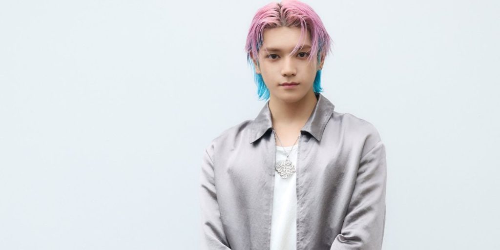 NCT's Taeyong at LOEWE fall 2023 presentation