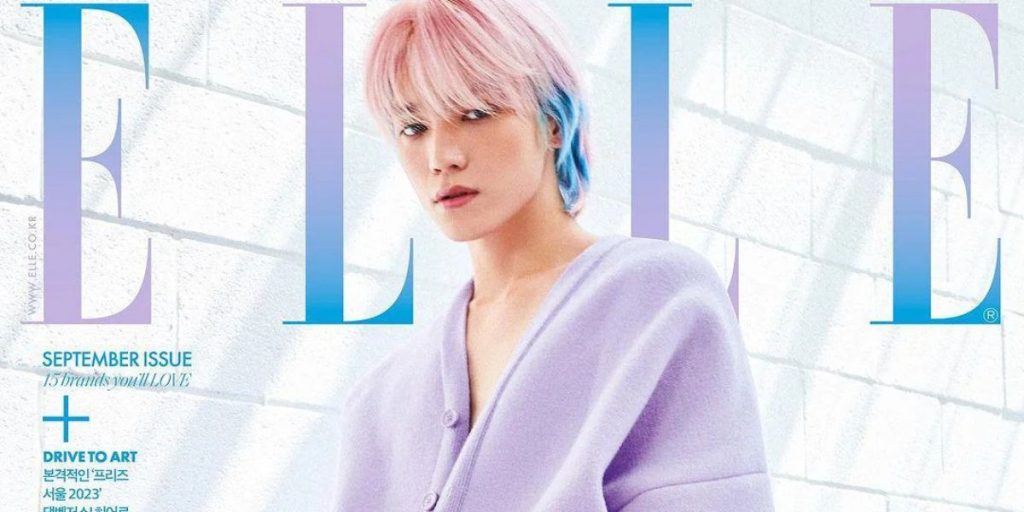 Taeyong for Elle Korea September Issue