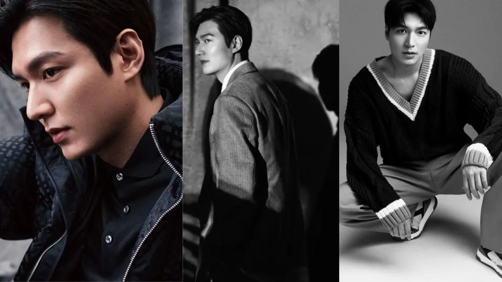 Lee minho Boss Fw23 campaign