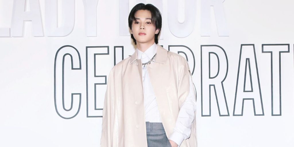 Jimin at Lady Dior exhibition