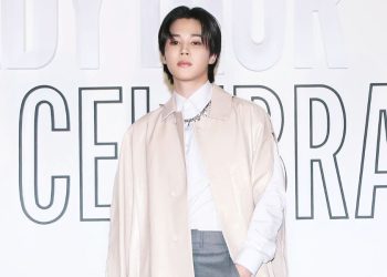 Jimin at Lady Dior exhibition