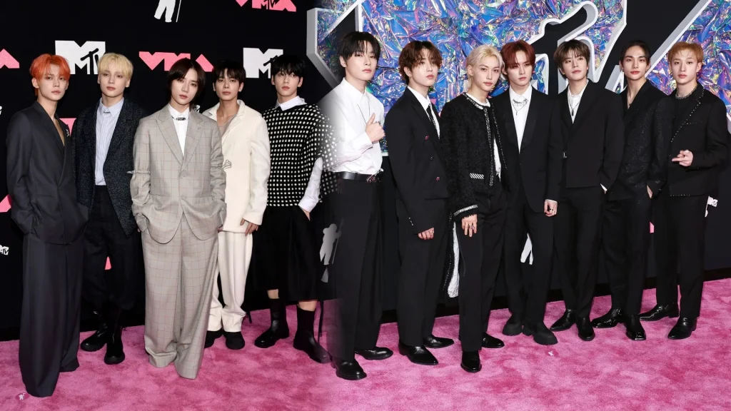 TXT and Stray Kids at the VMAs 2023