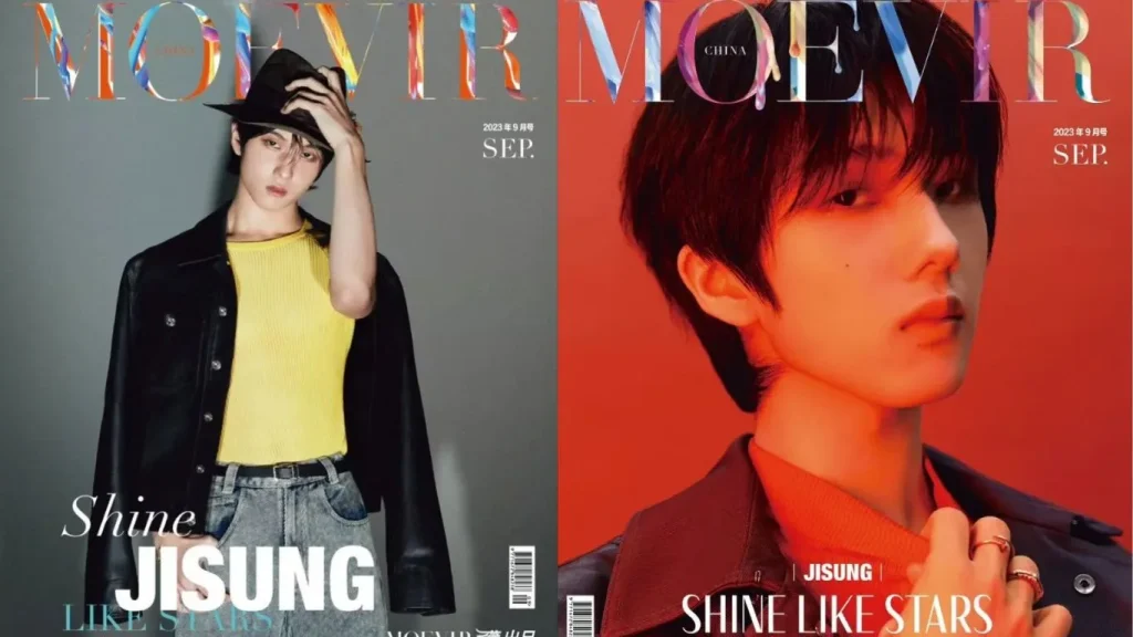 Park Jisung Moevir China magazine