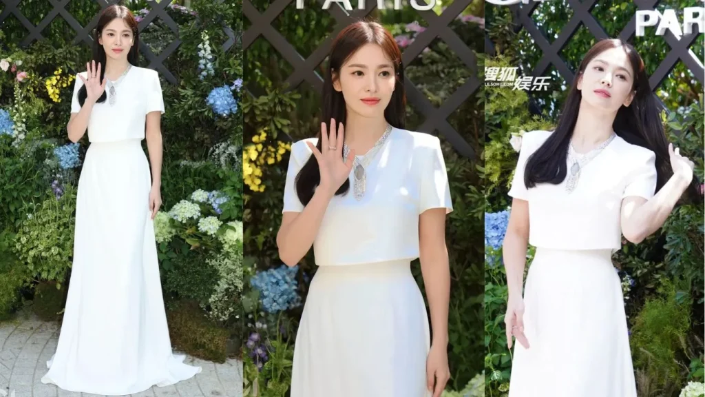 song hye kyo at chaumet event in hong kong