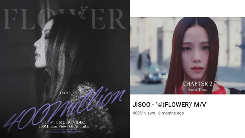 Jisoo flower MV