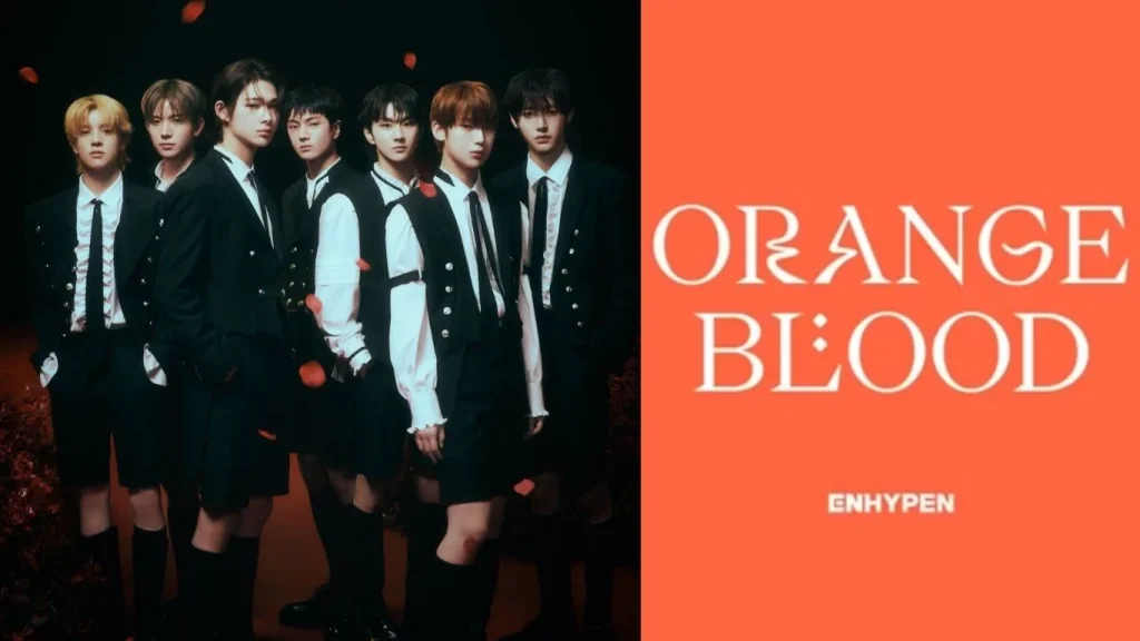 Enhypen comeback album Orange Blood