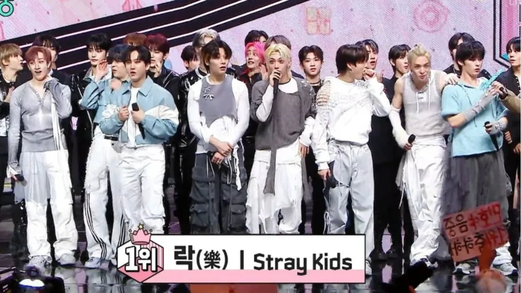 Stray Kids on MBC's Show! Music Core