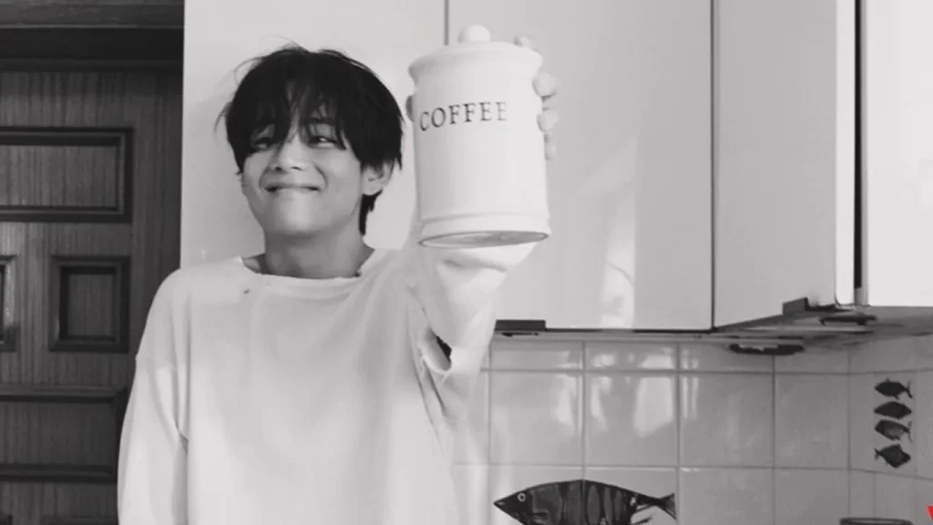 BTS V for Compose Coffee