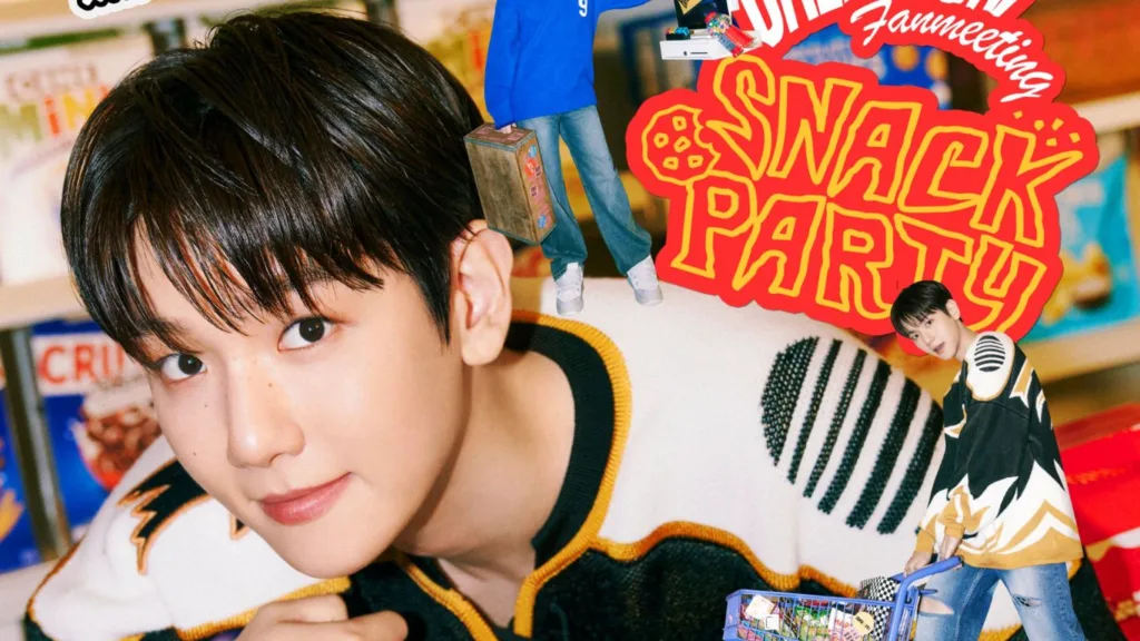 baekhyun fanmeeting snack party