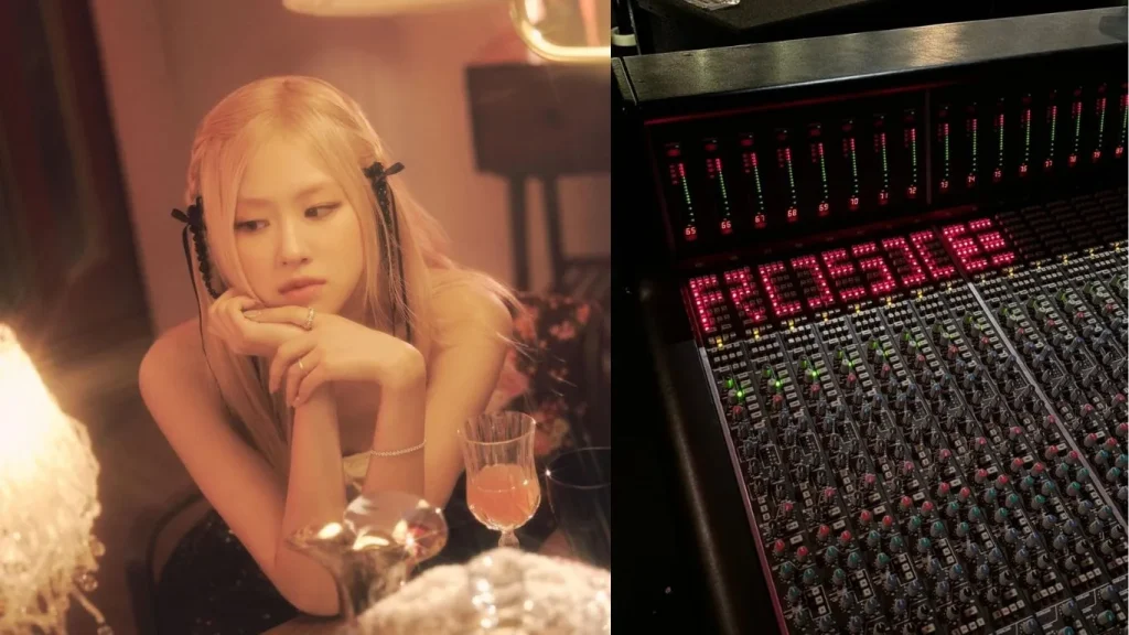 Rosé from BLACKPINK teasing new music