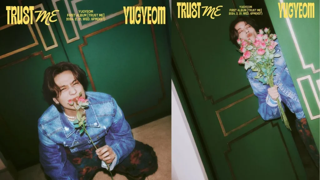 Yugyeom releases abum poster for 'Trust Me'