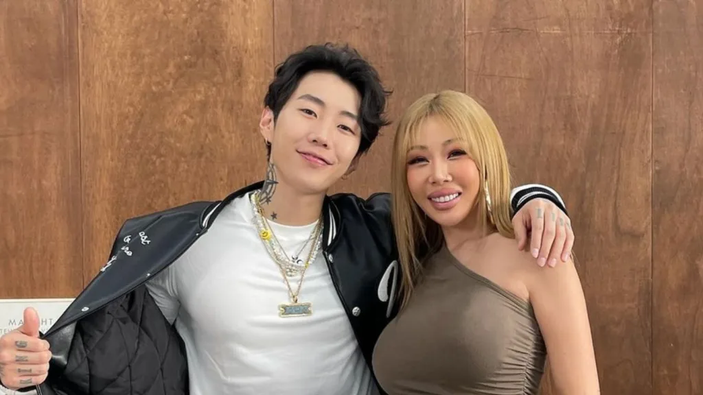 Jay Park and Jessi