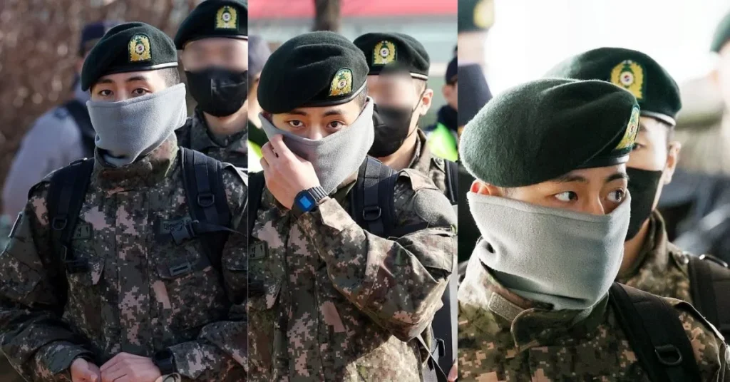 bts v military