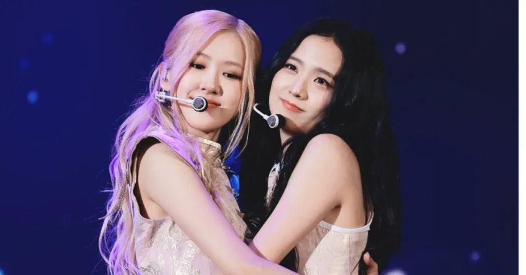 Jisoo and Rosé of BLACKPINK