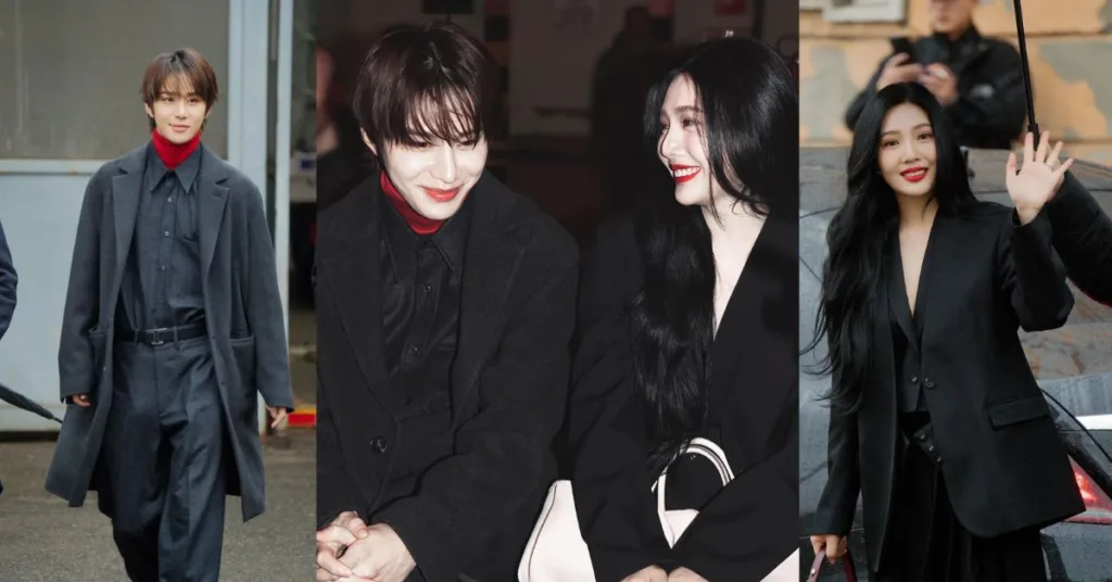 jungwoo of nct and joy of red velvet