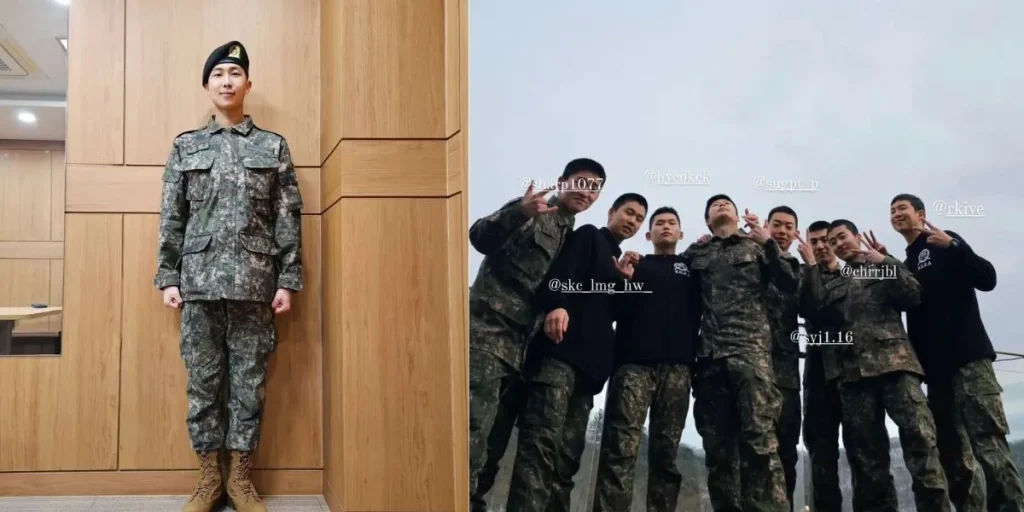 rm of bts in military