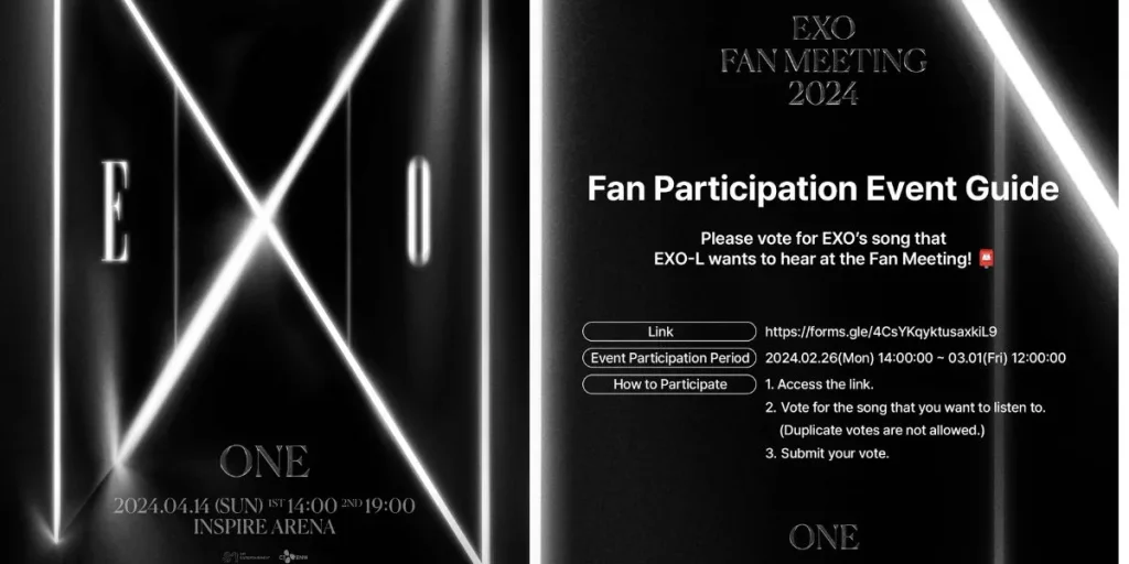 exo fanmeeting ONE