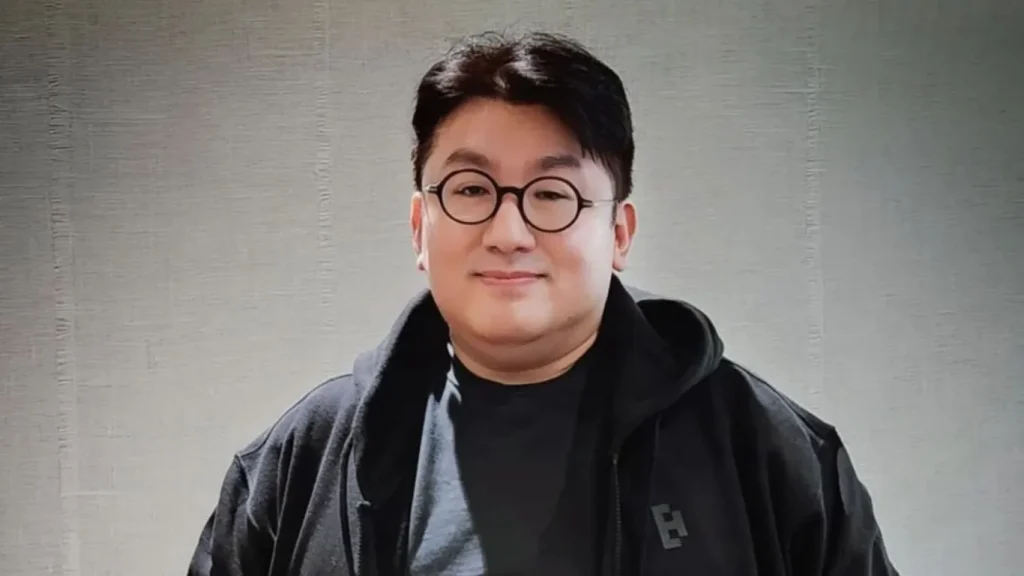 bang si-hyuk chairman of HYBE