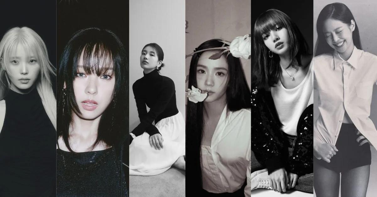 IU, Lee Hyori, Suzy, Jisoo, Yoona, Lisa, Jennie, and More: Meet The ...