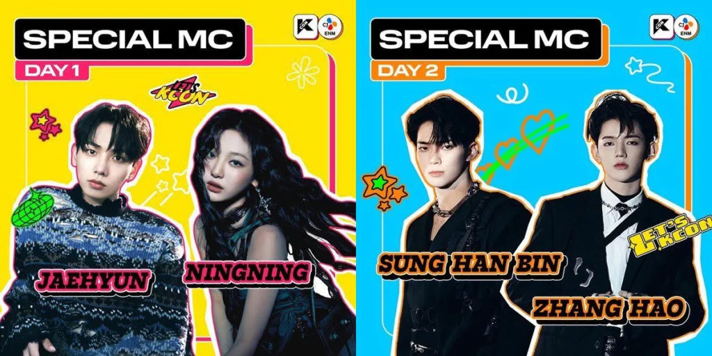 BOYNEXTDOOR’s Myung Jaehyun, aespa’s Ningning and ZEROBASEONE’s Sung Hanbin and Zhang Hao special mcs for KCON Hong Kong 2024