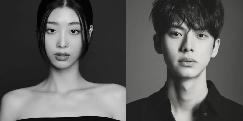 Ryu Da In and Lee Chae Min