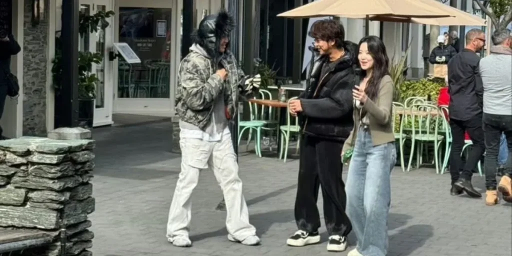 Shuhua and JinBaek Rim in New Zealand