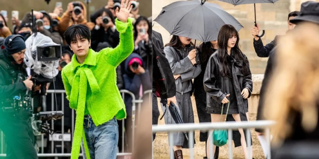 Stray Kids’ Seungmin and aespa’s Giselle Steal the Spotlight at the Loewe AW24 Show for Paris Fashion Week