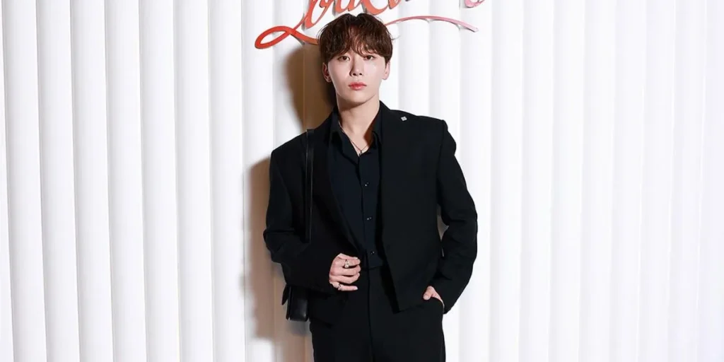 Seungkwan of SEVENTEEN at Christian Louboutin FW24 show