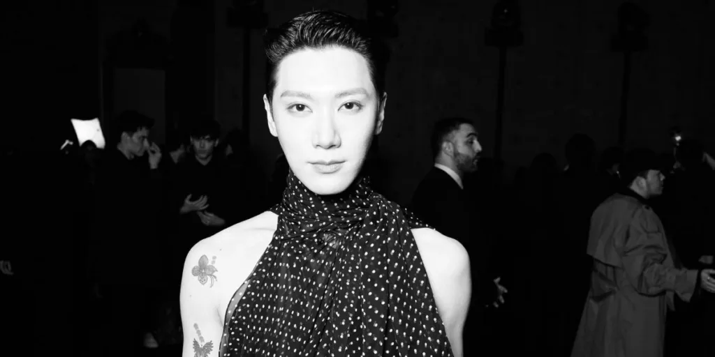 NCT TEN Saint Laurent ambassador