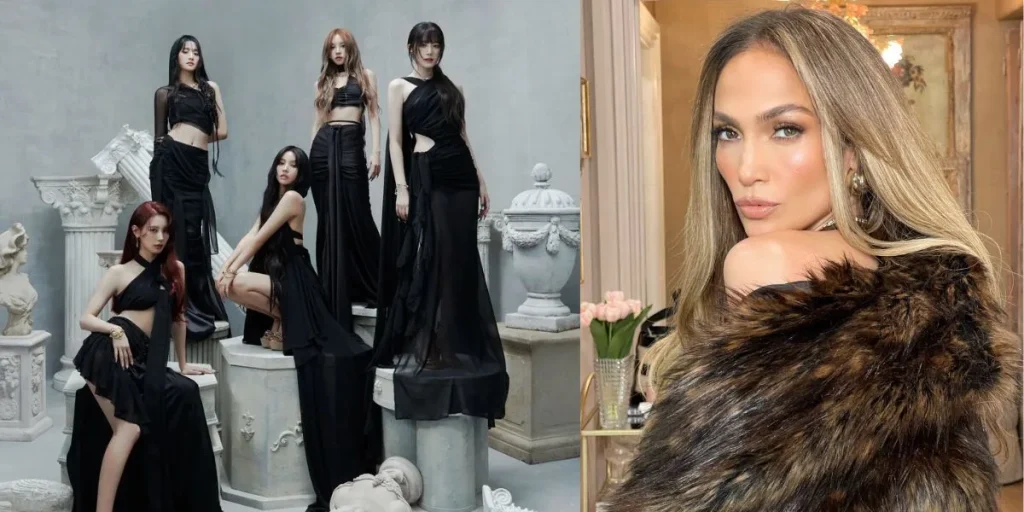 Jennifer Lopez and (G)I-DLE