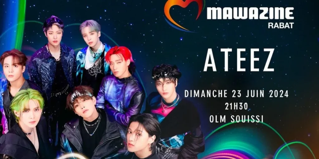 ATEEZ Mawazine festival