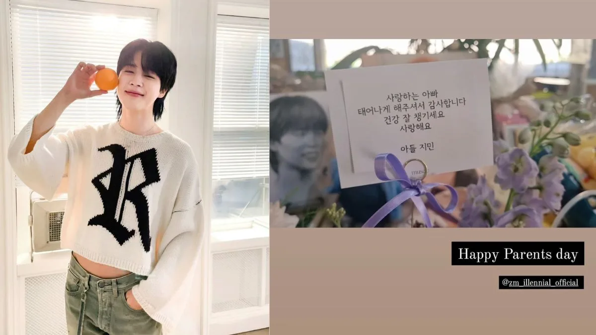 BTS’ Jimin Celebrated Father’s Day with a Thoughtful Gift for His Dad ...