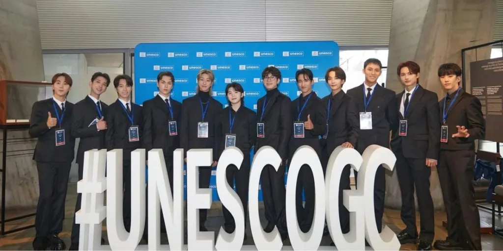 SEVENTEEN at UNESCO Youth Forum in Paris