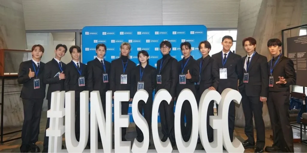 SEVENTEEN at UNESCO Youth Forum in Paris