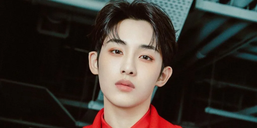 Winwin from WayV in a photoshoot for Valentino