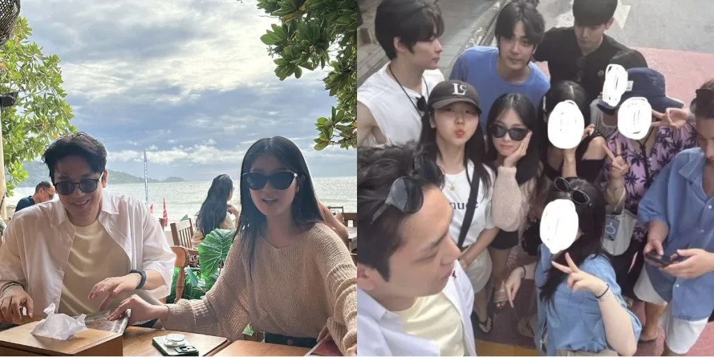 Kim Hye Yoon in Phuket with Lovely Runner cast