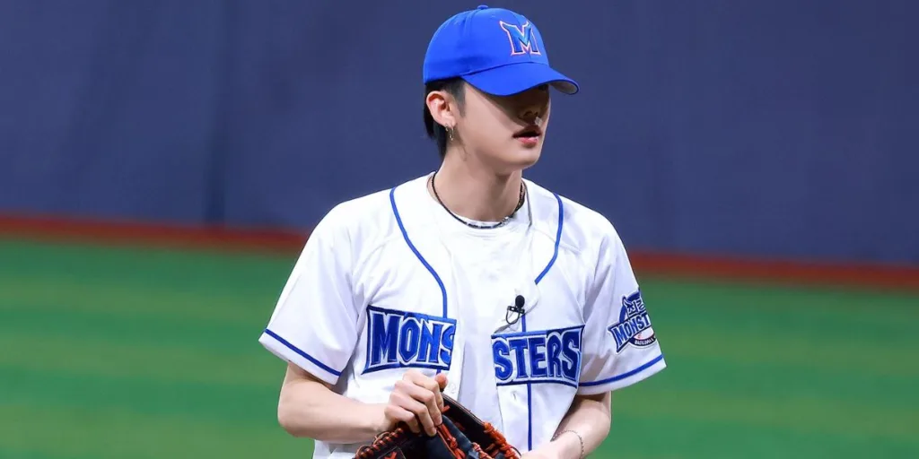 Yeonjun at the Baseball Game