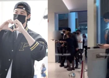 Byeon Woo Seok at airport