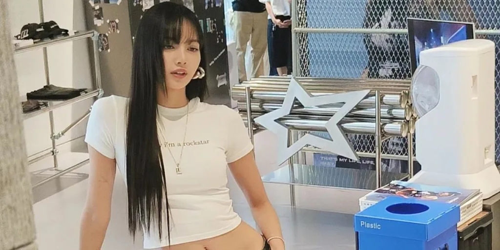 Lisa at ROCKSTAR Pop-Up Store