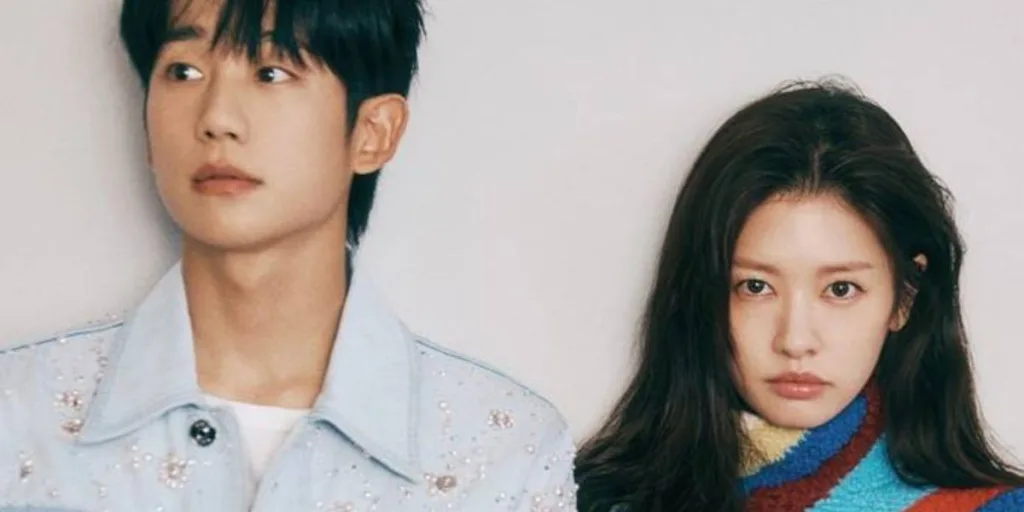 Jung Hae In and Jung So Min for Elle Korea