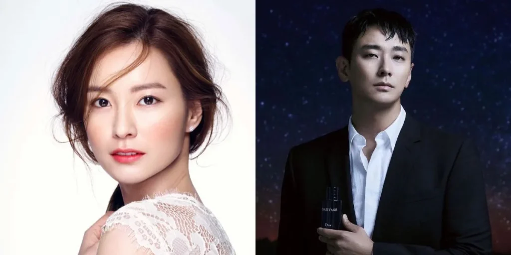 Jung Yu Mi and Joo Ji Hoon