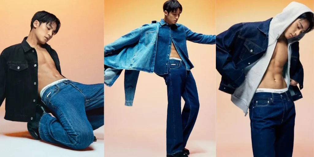 Mingyu in New Calvin Klein Campaign