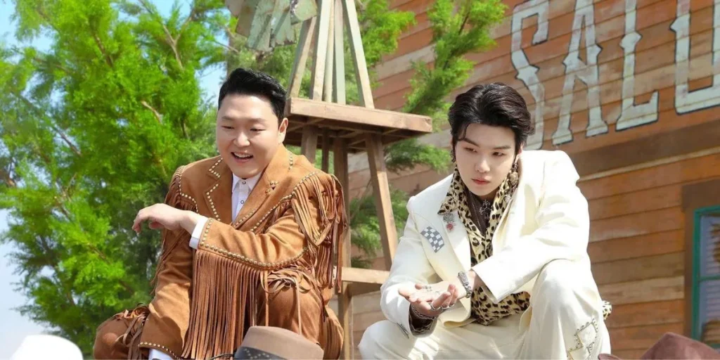 PSY and SUGA