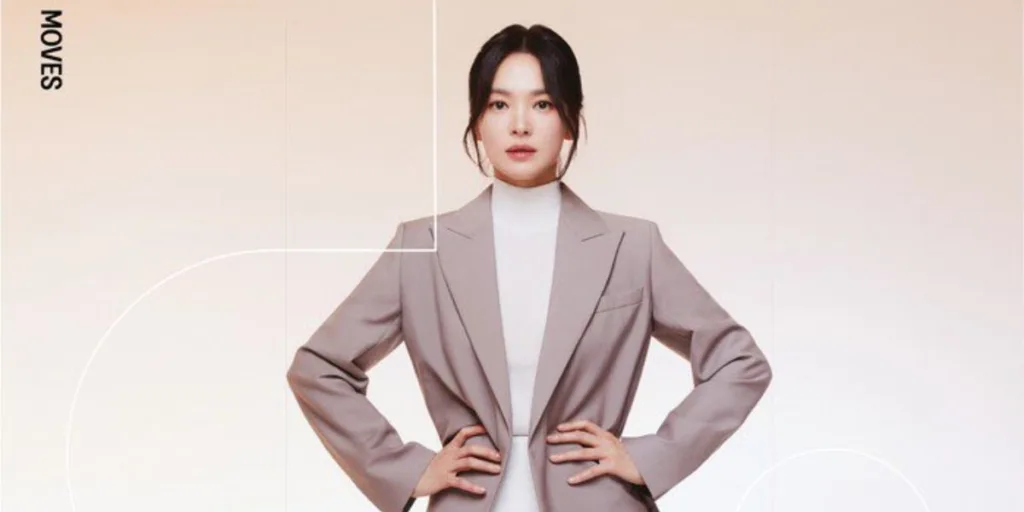 Song Hye Kyo in a campaign image for FitFlop