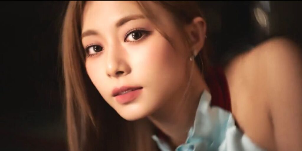 Tzuyu in a still from abouTZU