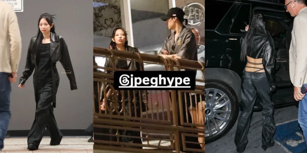 BLACKPINK Jennie and BamBam at Sushi Park